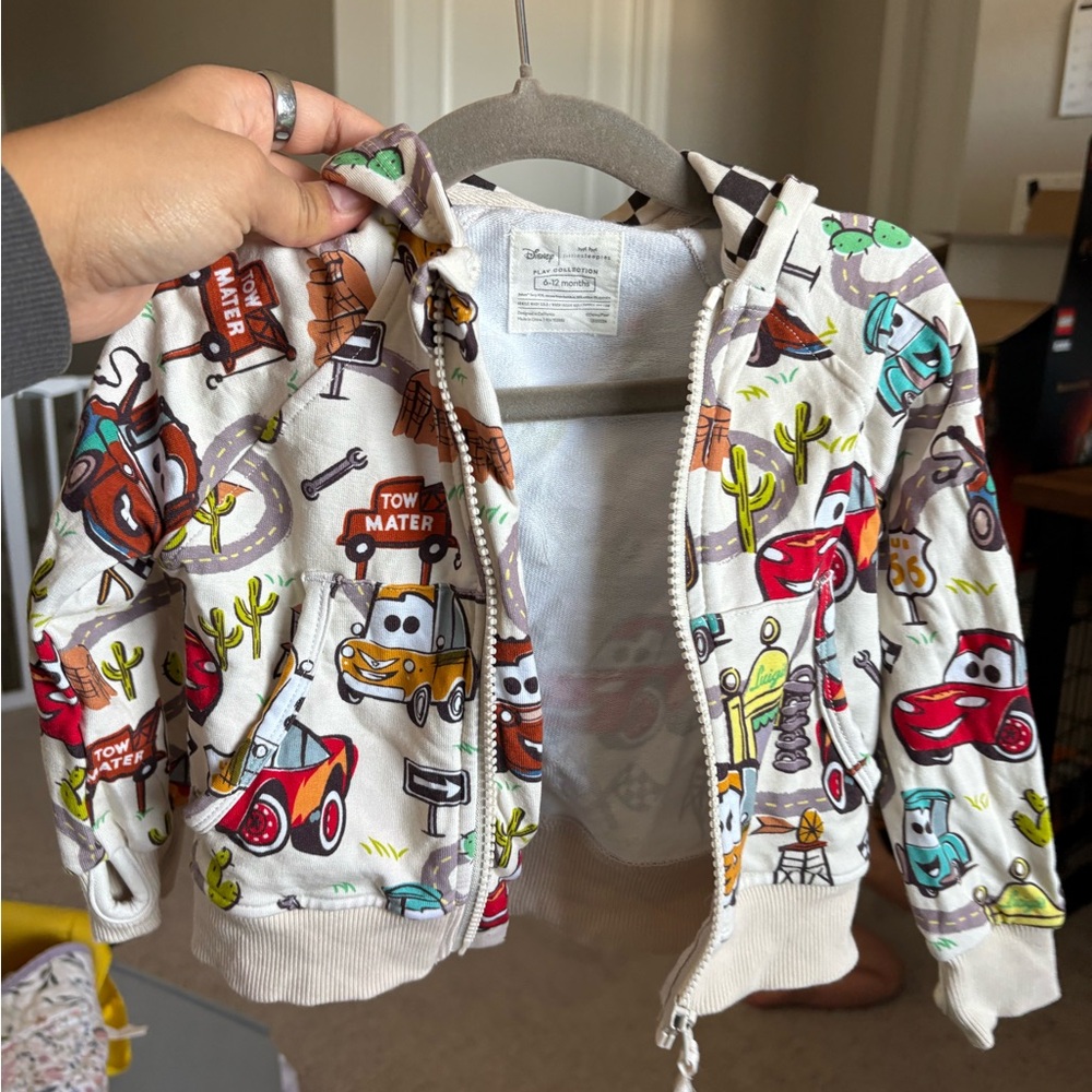 Little Sleepies Disney Cars Jacket